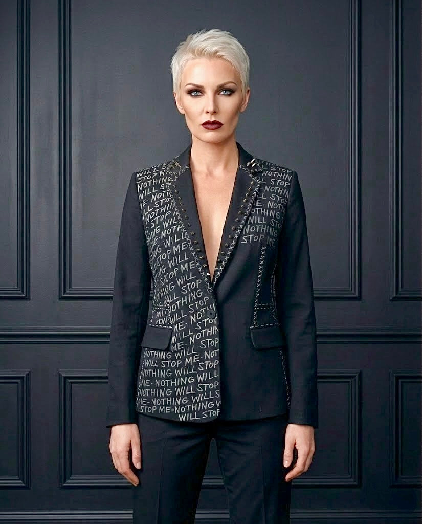 Women’s Punk Suit Jacket – Nothing Will Stop Me – M US6
