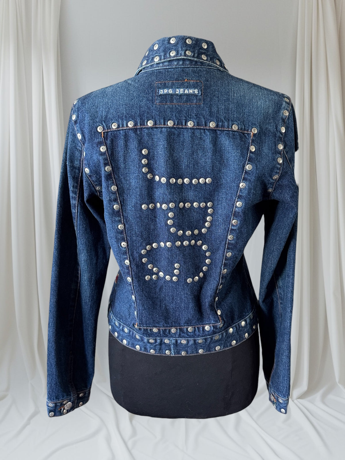 Jean Paul Gaultier (JPG Jeans) Studded Denim jacket Size M/8