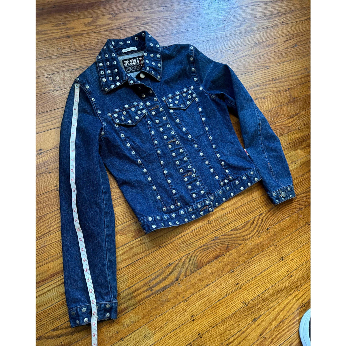 Jean Paul Gaultier (JPG Jeans) Studded Denim jacket Size M/8
