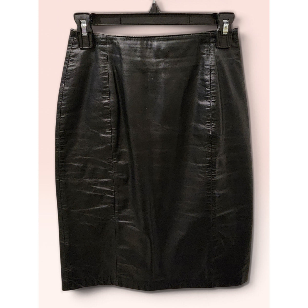 Leather Skirt S-M 25" waist