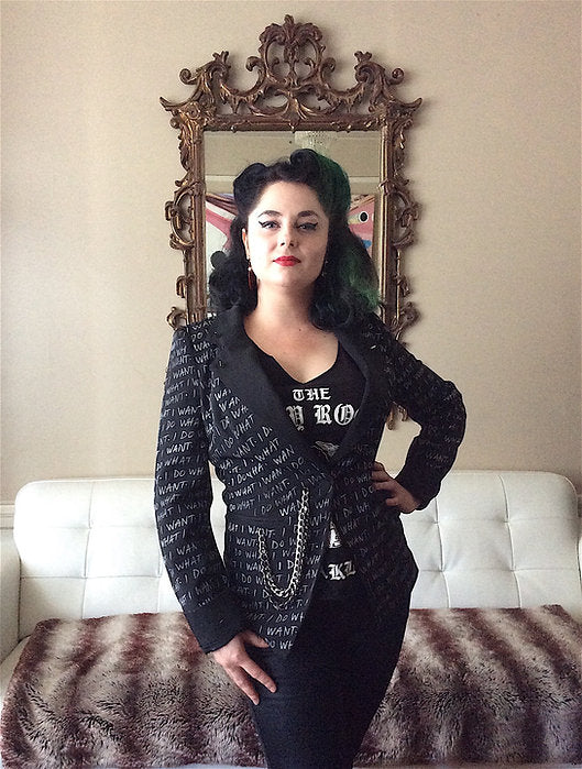 punk suit jacket