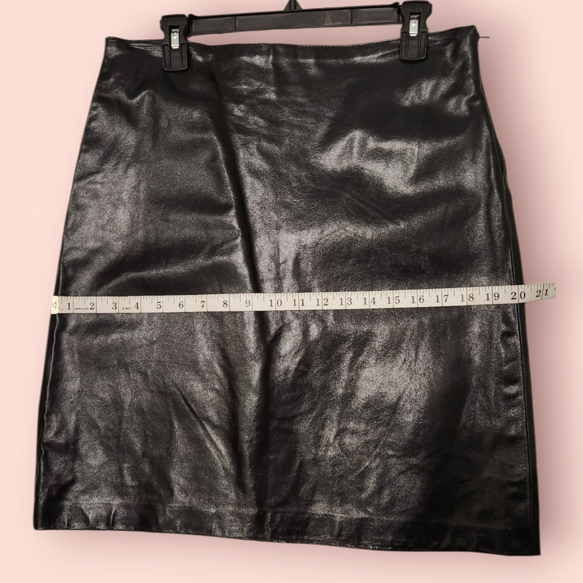 Leather Mini Skirt size 12 Finity Brand