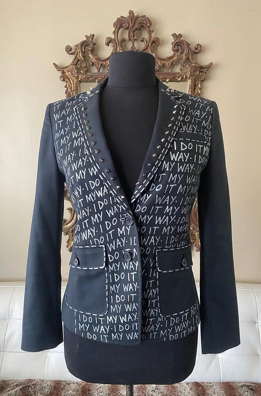 I DO IT MY WAY, Size S/ 4 Womens Suit Jacket