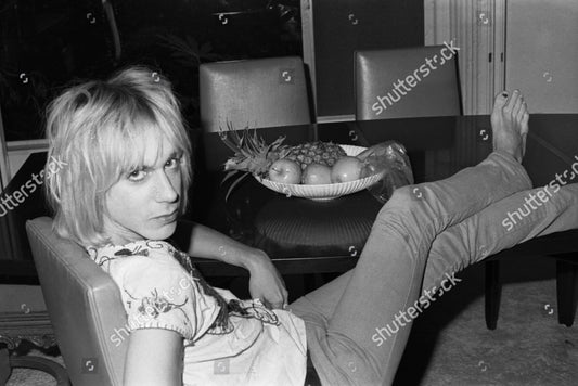 Iggy Pop - Raw Power Recordings, Hollywood Hills, Los Angeles - 1970s