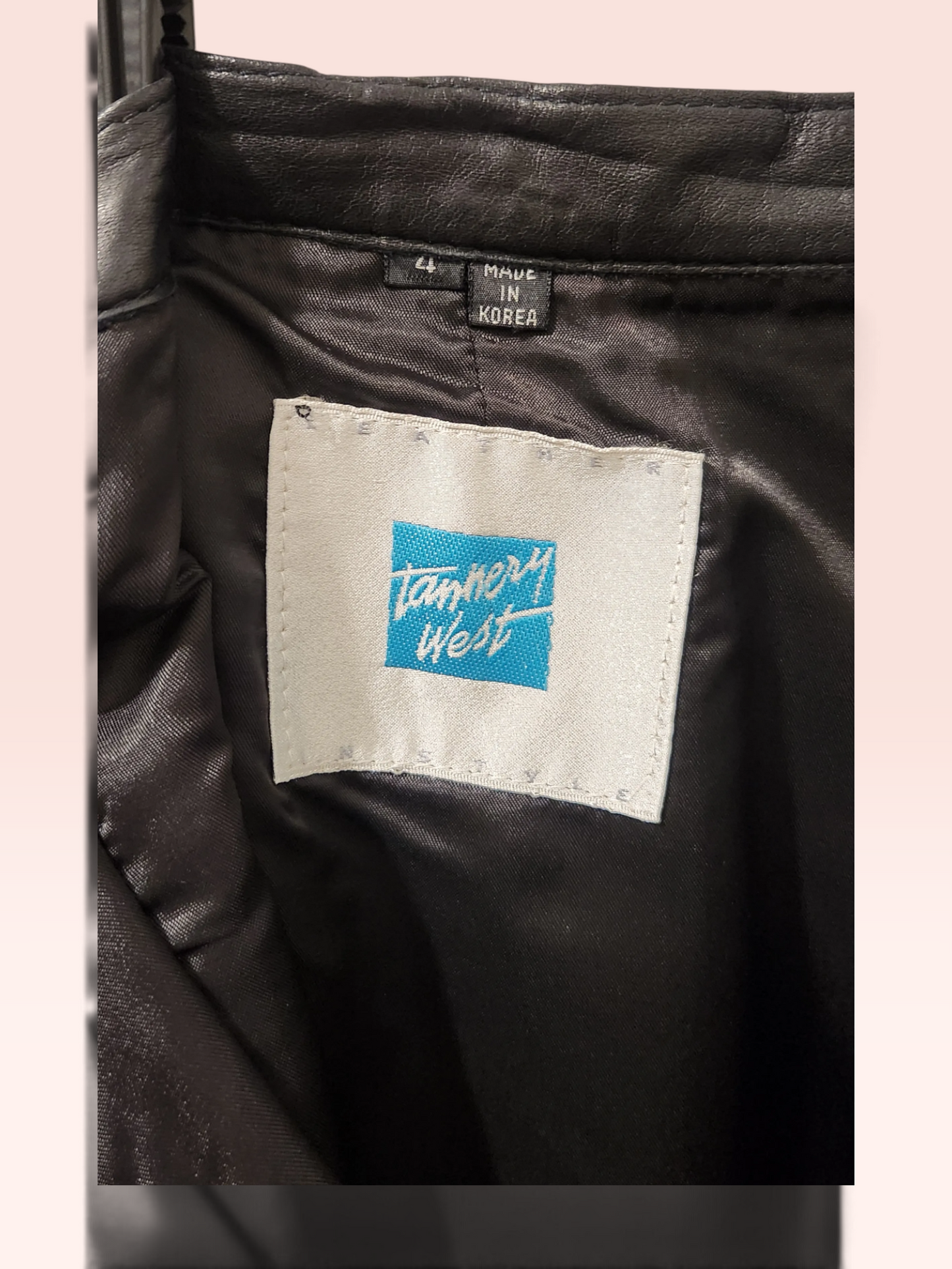 Leather skirt XS
