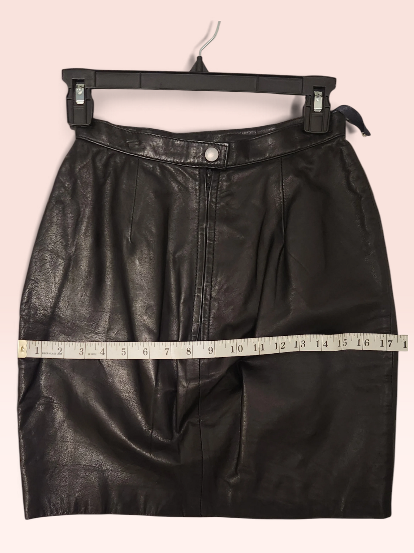 Leather skirt XS