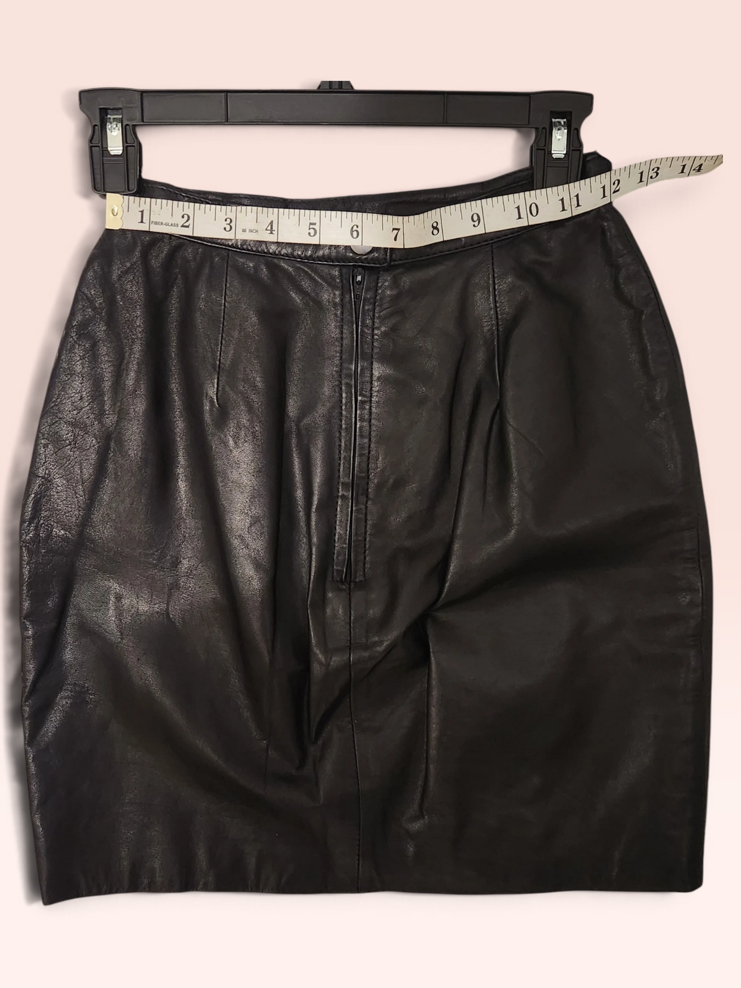 Leather skirt XS