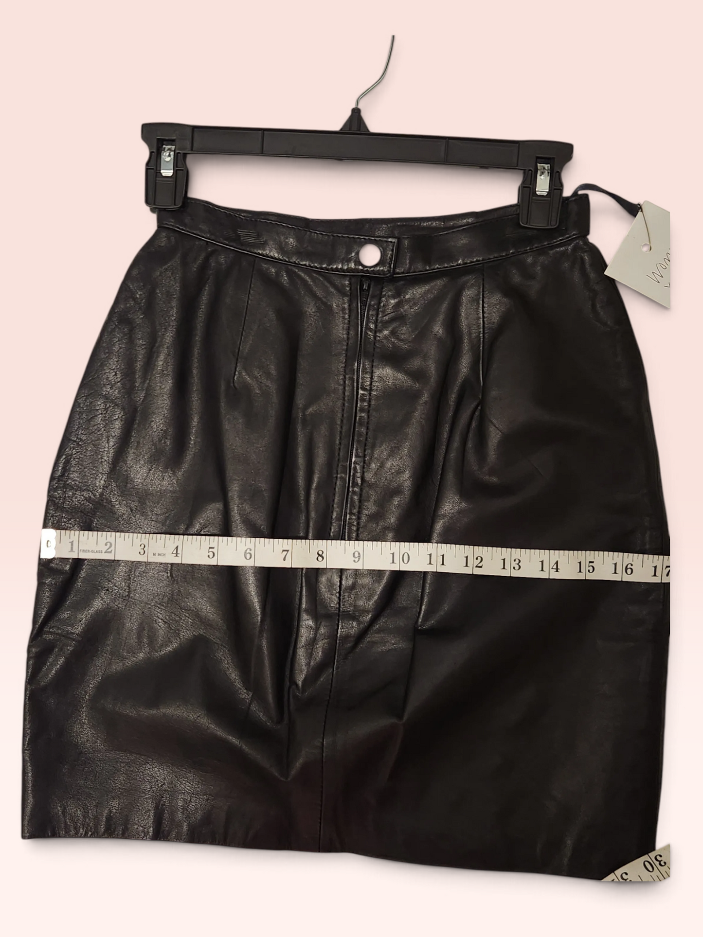 Leather skirt XS
