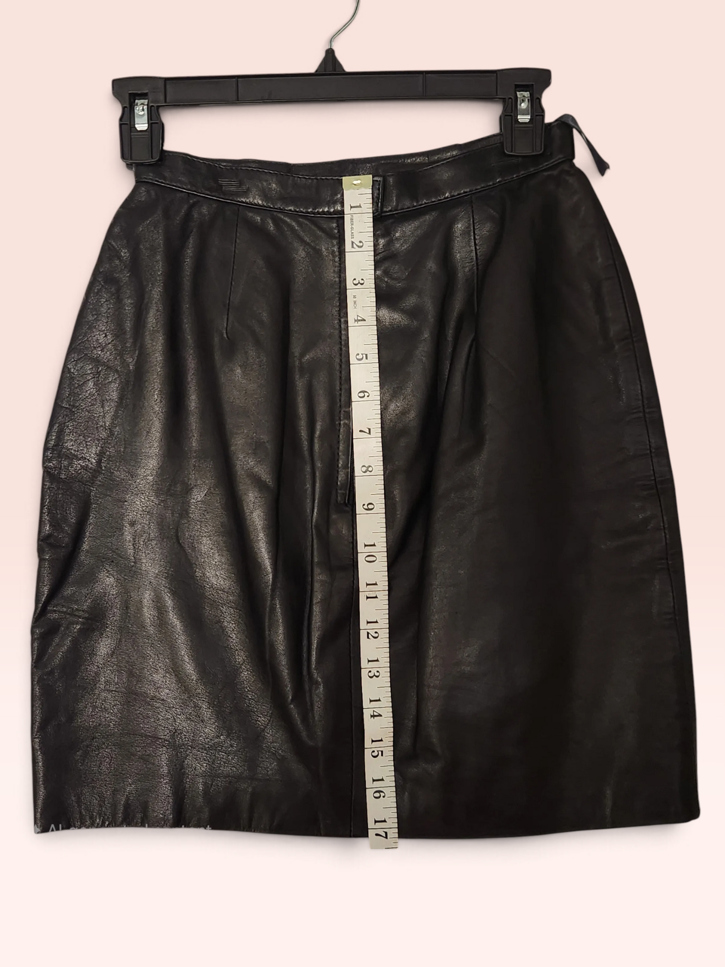 Leather skirt XS