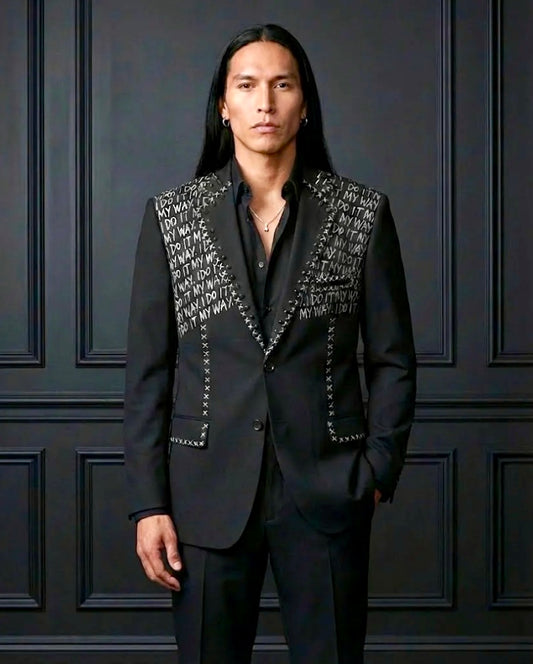 Punk Suit Jacket - I Do It My Way - L US42R