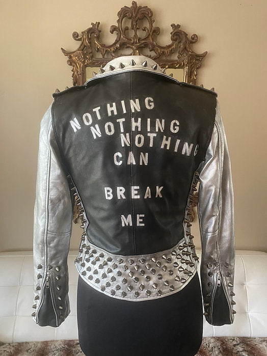 punk leather jacket