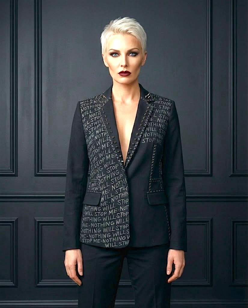 Women’s Punk Suit Jacket – Nothing Will Stop Me – M US6