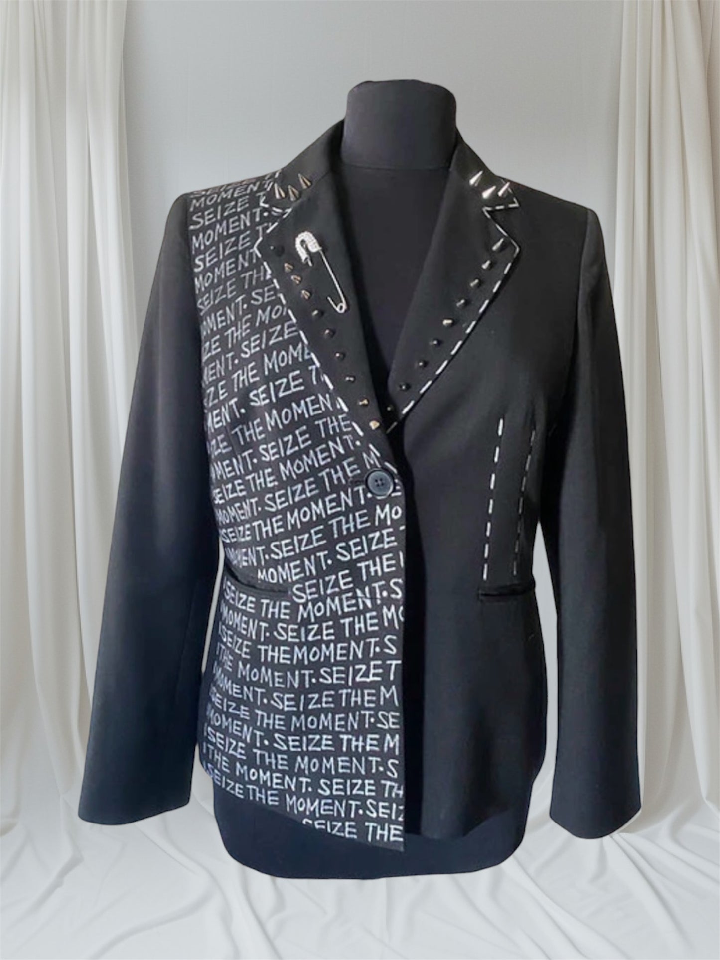 Women’s Punk Suit Jacket – Seize The Moment  – Size M