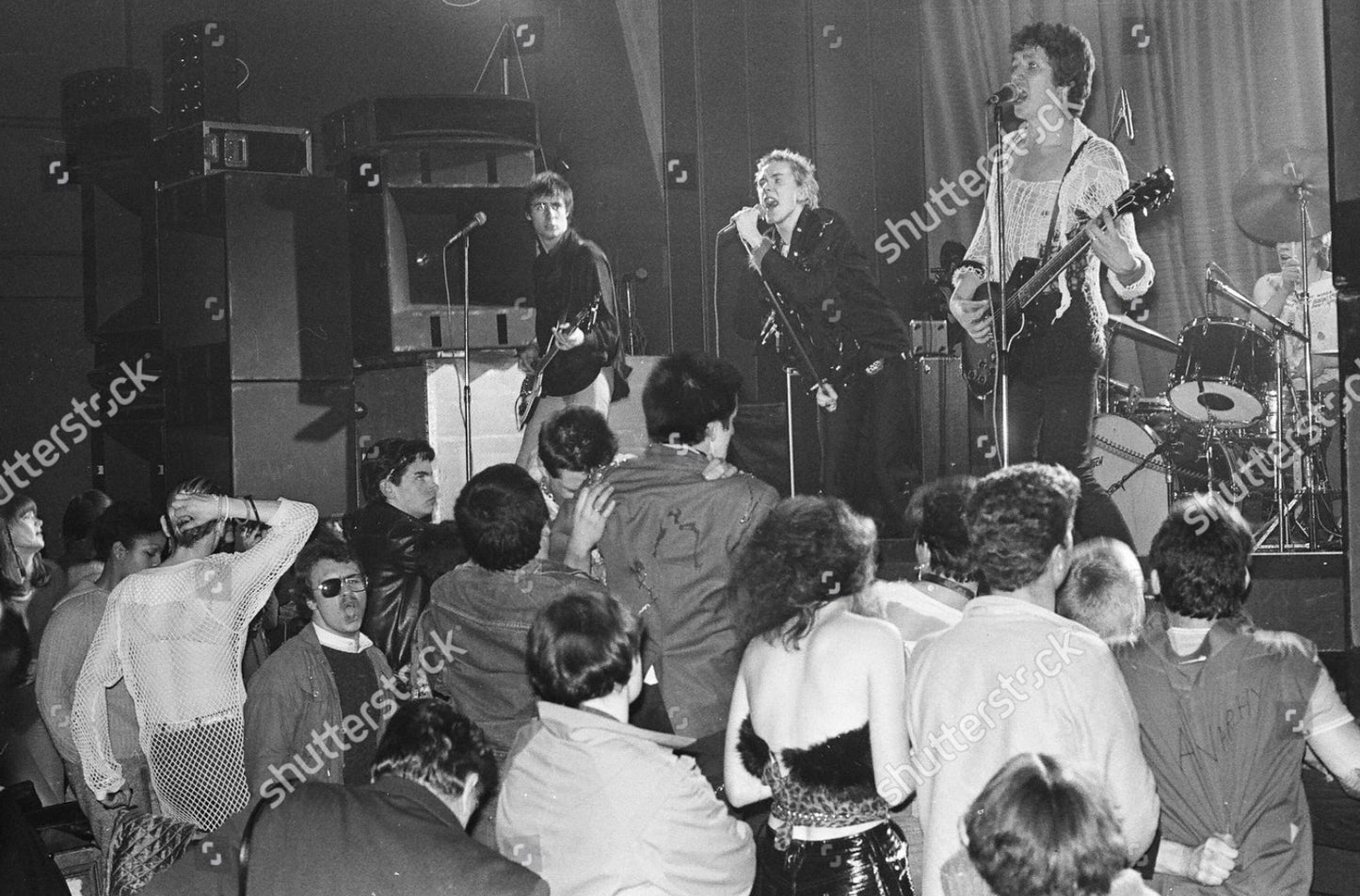 Sex Pistols in concert, Wales, UK - 1976