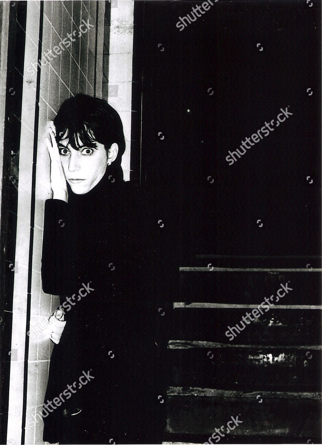 Patti Smith Outside CBGB's, New York 1970's