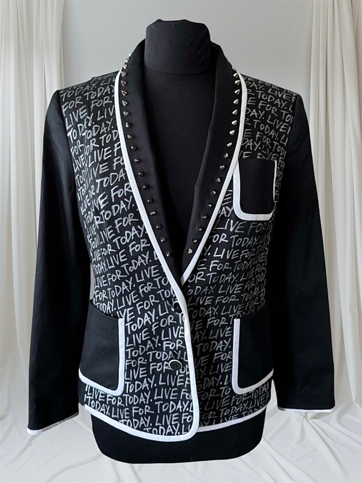 womens custom punk blazer