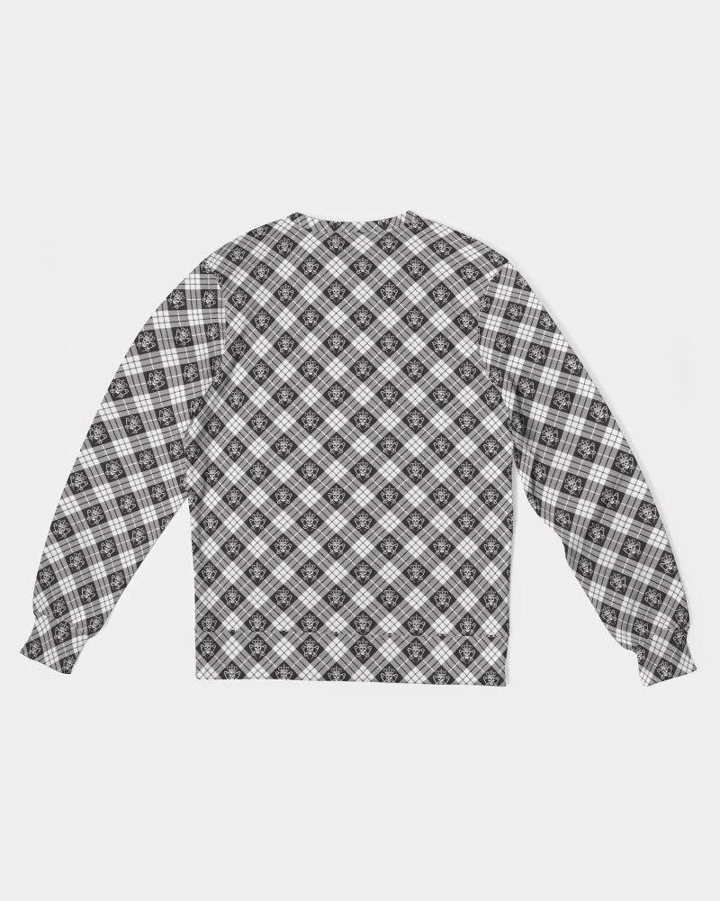 Mens Tartan Crewneck Pullover