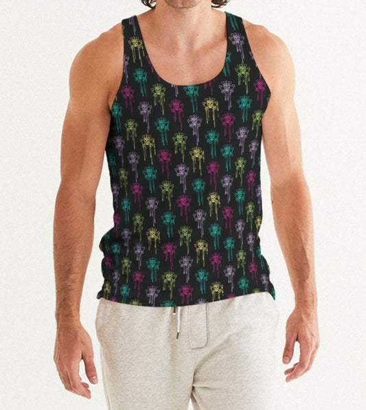 Punk Majesty Logo Drip Men's Tank - Punk Majesty Streetwear