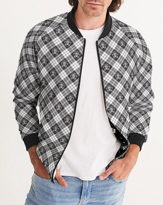 Men's Tartan Bomber Jacket