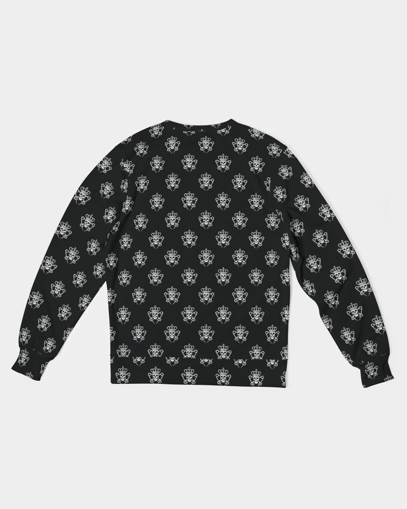 Mens Logo Pattern Sweatshirt