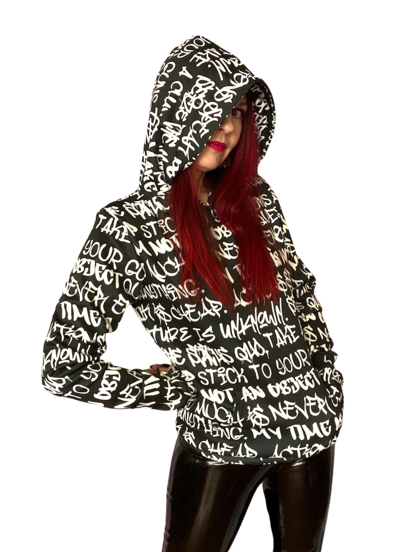 Empowering Graffiti Women's Hoodie