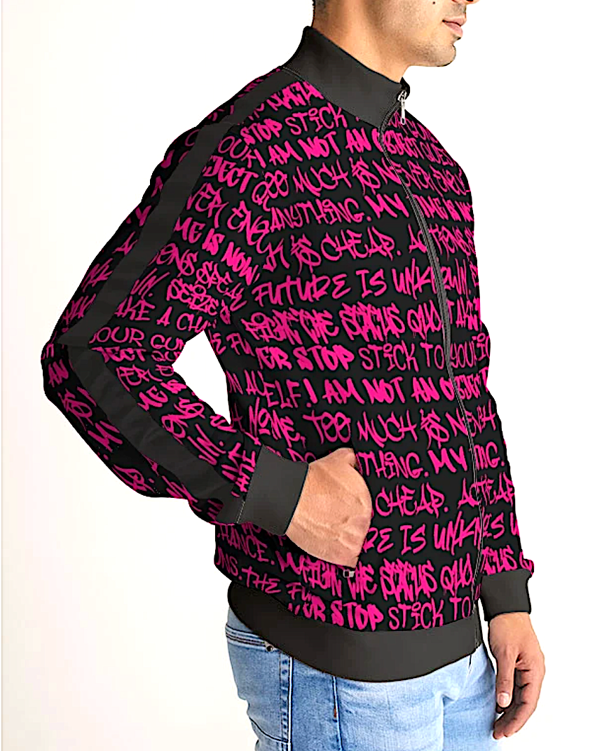 Mens Graffiti Track Jacket