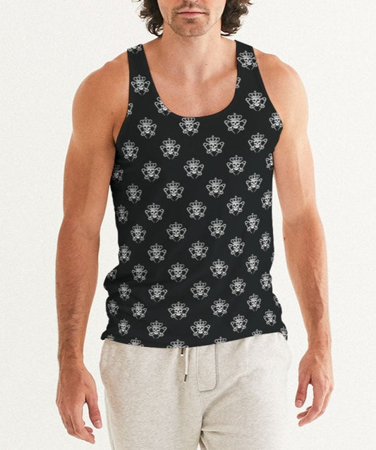 Logo Pattern Tank Top