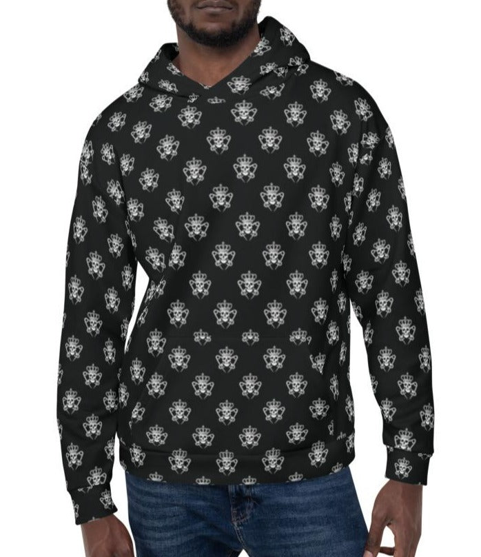 Logo Pattern Hoodie