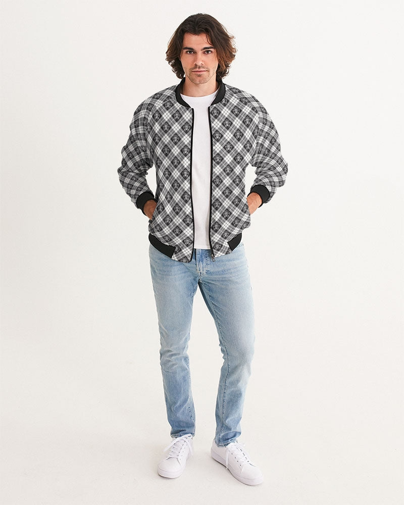 Men's Tartan Bomber Jacket