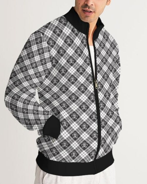 Mens Tartan Track Jacket