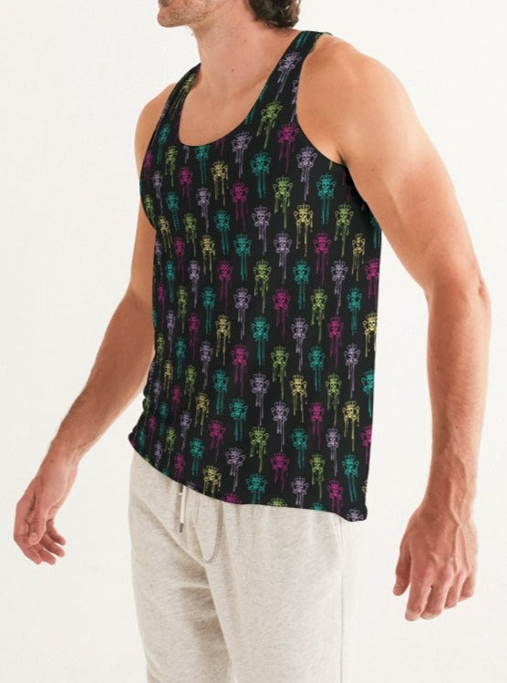 Punk Majesty Logo Drip Men's Tank - Punk Majesty Streetwear