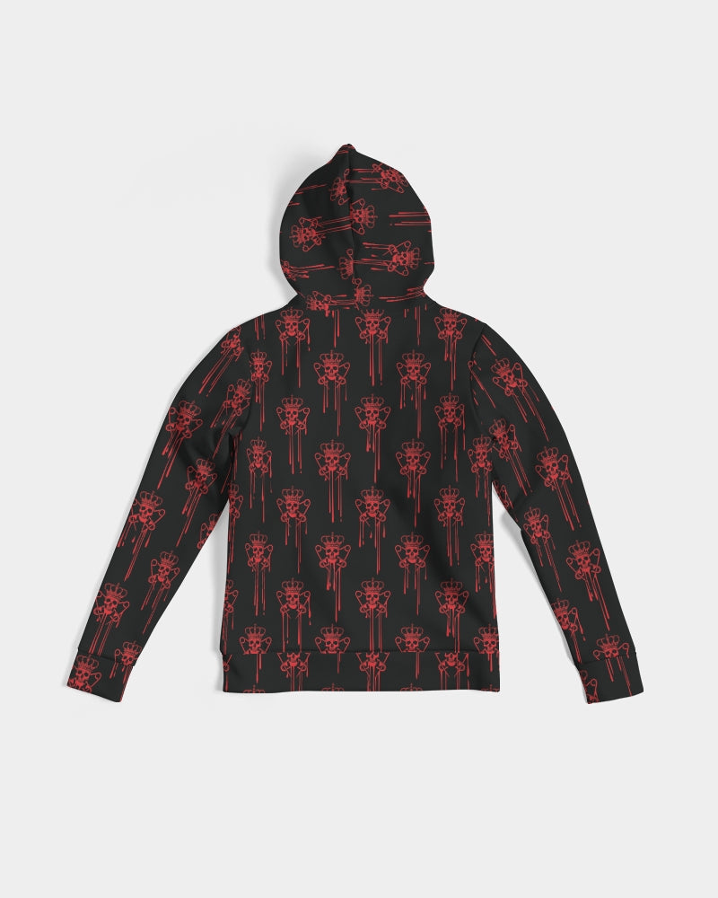 Punk Majesty Red Logo Drip Women's Hoodie - Punk Majesty Streetwear