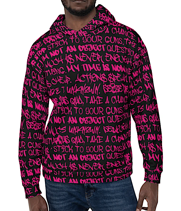 Mens Graffiti Hoodie