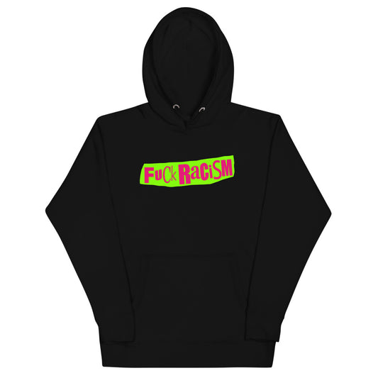 FUCK RACISM Cotton Unisex Hoodie - Punk Majesty Streetwear